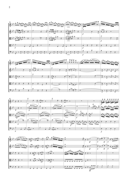 Mozart Piano Quartet in g K.478 (arranged for String Quintet around 1800), for string quintet, CM09 image number null