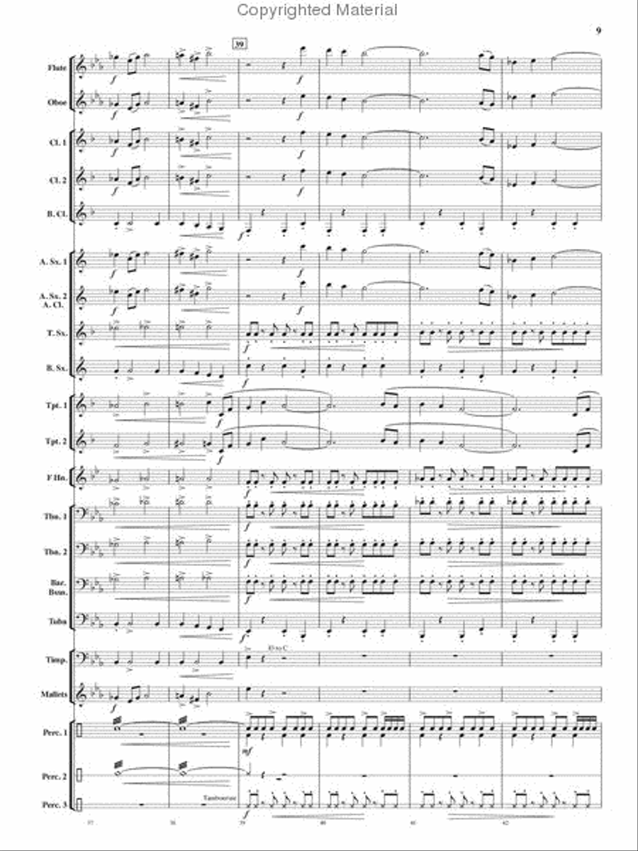 Stargazer Concert Band scores gallery preview page 8