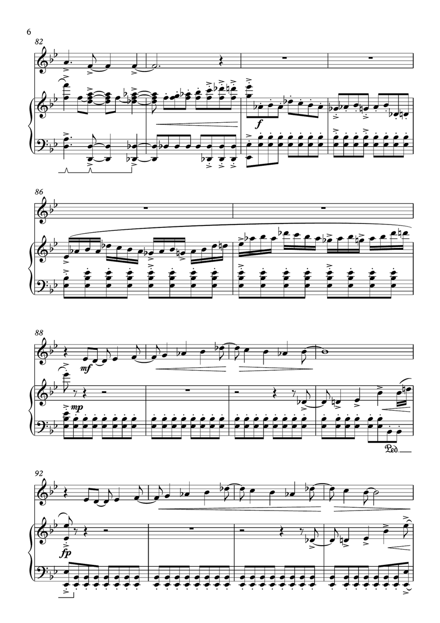 Let It Go (from Frozen) Violin Solo scores gallery preview page 6