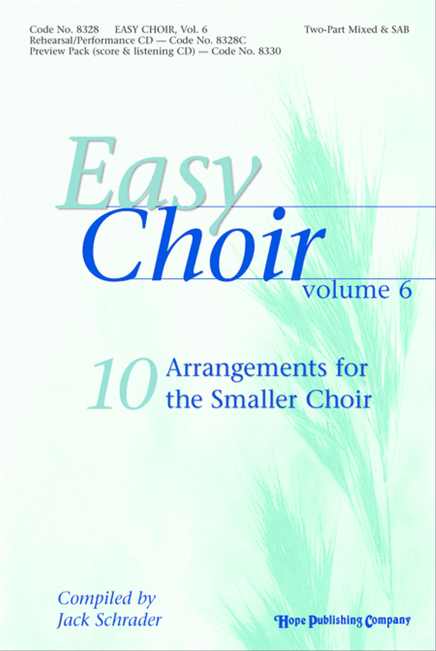 Easy Choir, Vol. 6 Choir scores gallery preview page 1