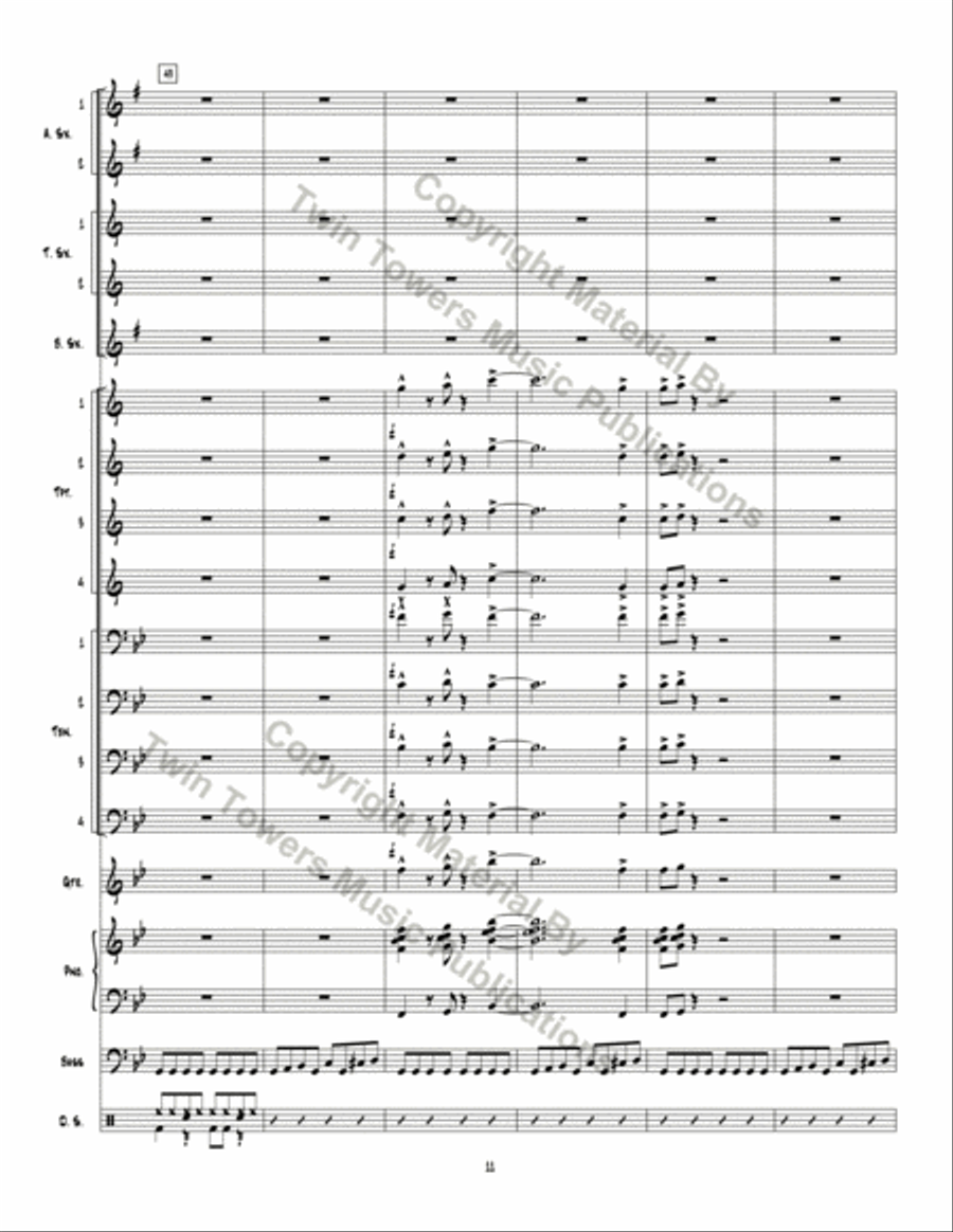 Espionage 2.0 Espionage 2.0 Jazz Ensemble scores gallery preview page 12