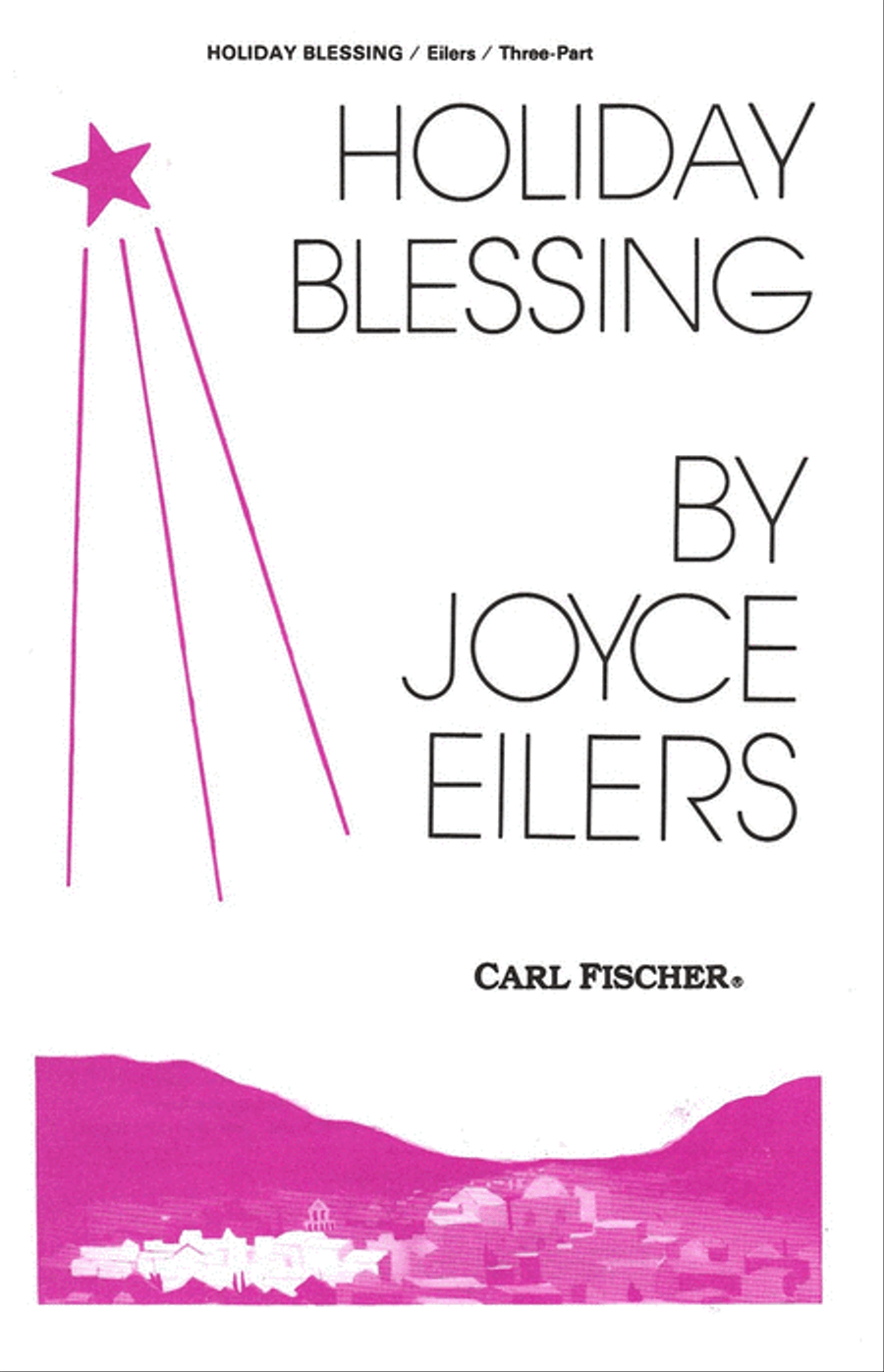 Holiday Blessing Holiday Blessing 3-Part scores gallery preview page 1