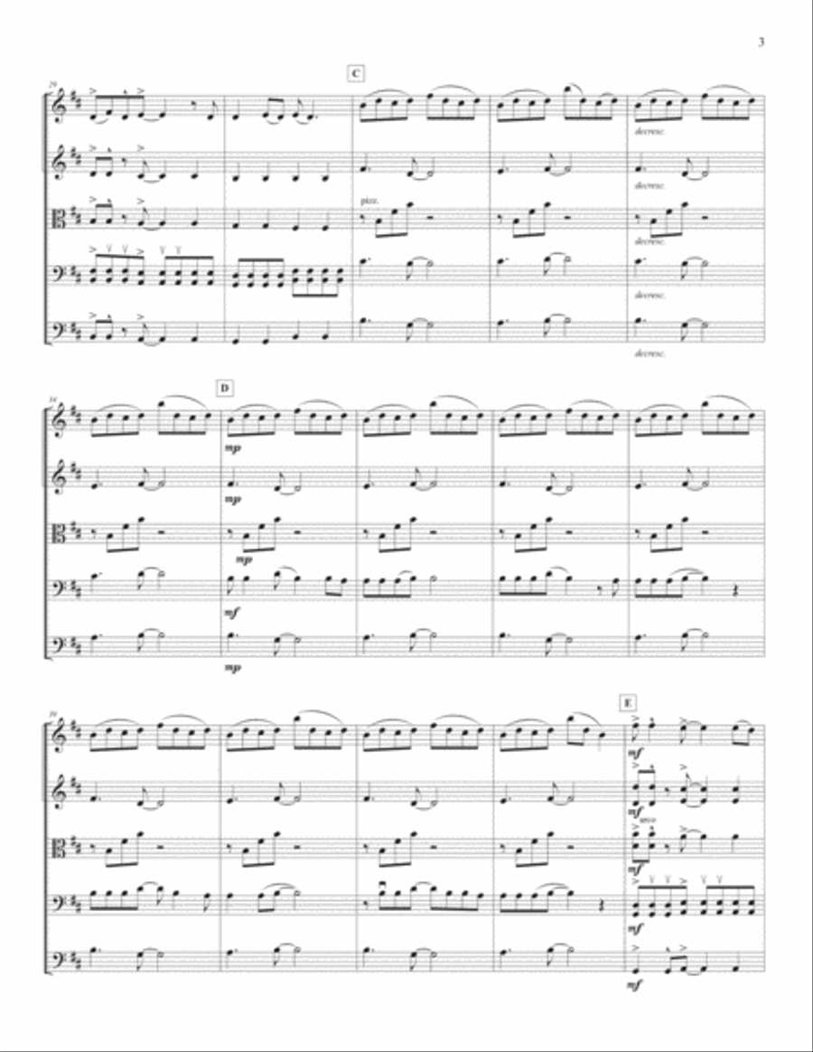 Because The Night Because The Night String Orchestra scores gallery preview page 3