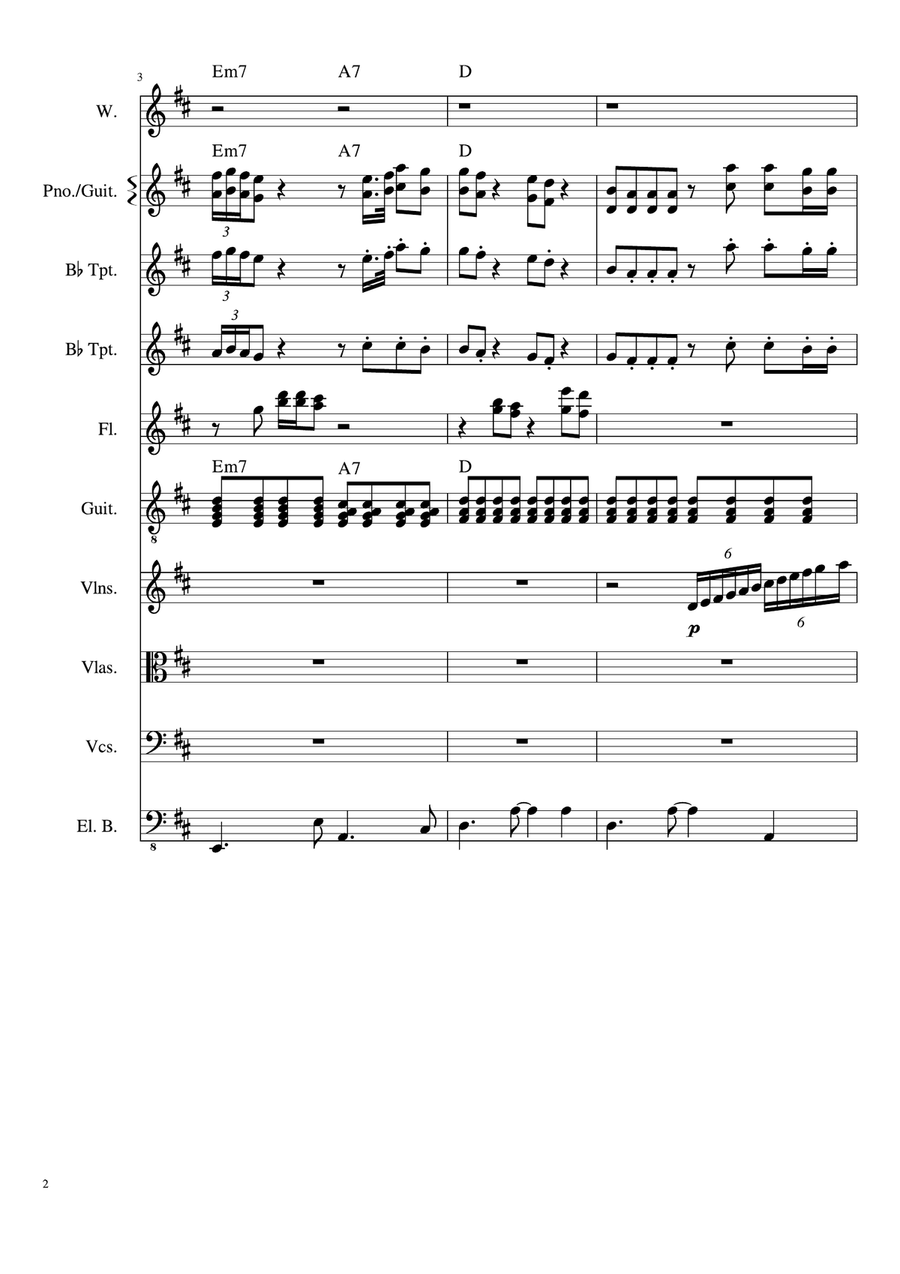 No Me Queda Mas Piano, Vocal scores gallery preview page 2