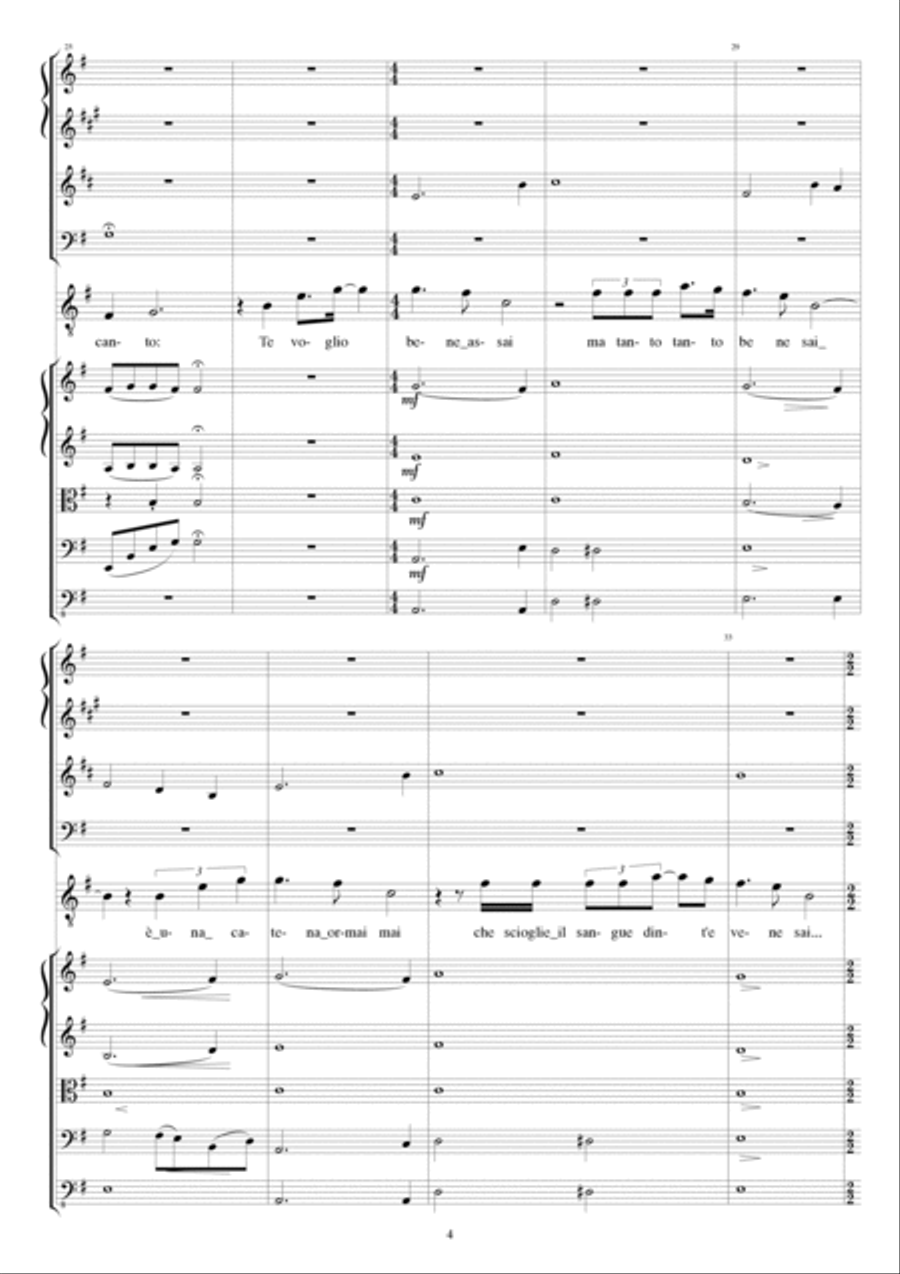 Caruso Full Orchestra scores gallery preview page 4