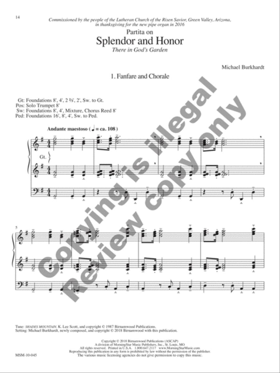 Then Sings My Soul Organ scores gallery preview page 7