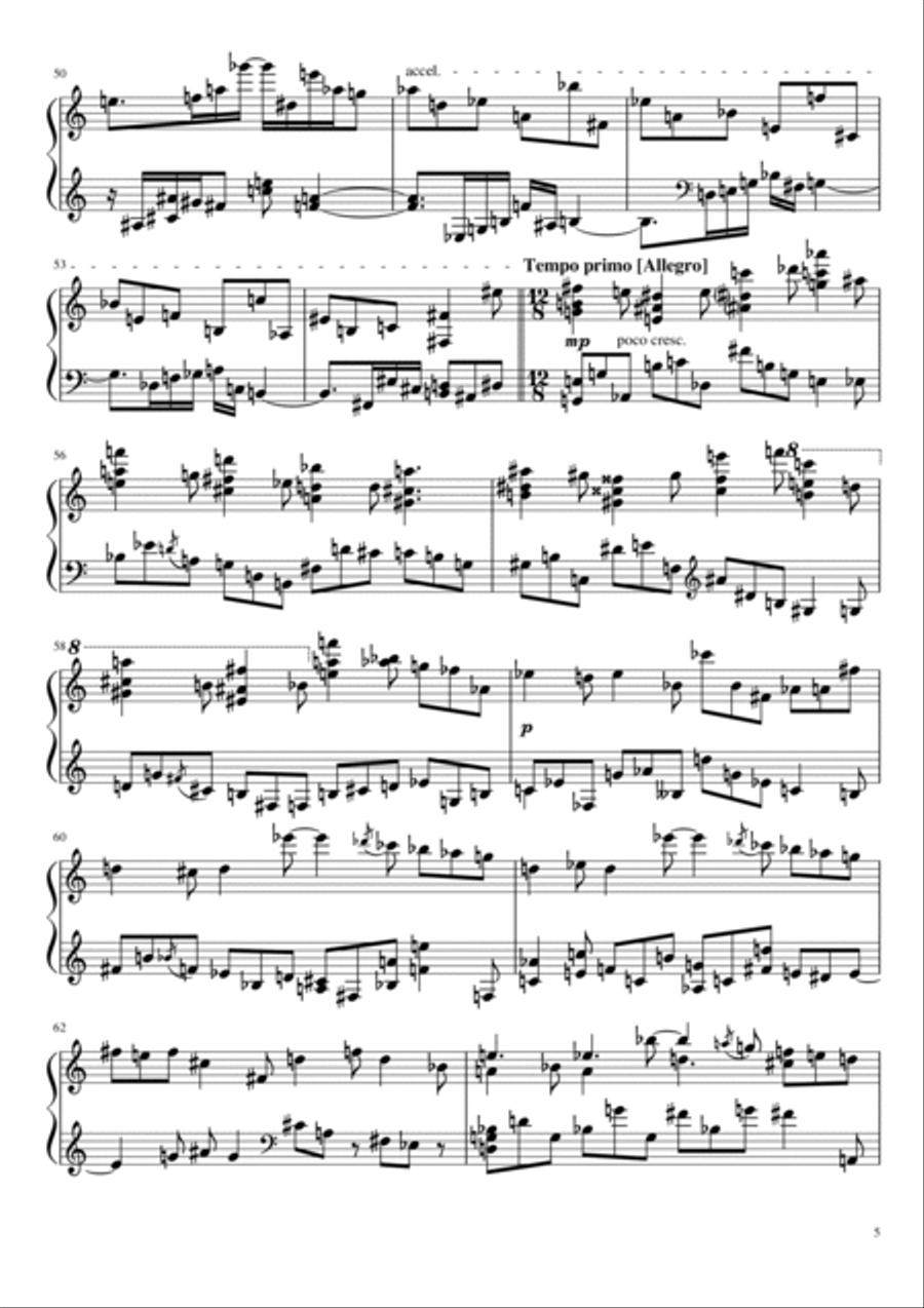 Legend #11 Piano Solo scores gallery preview page 5