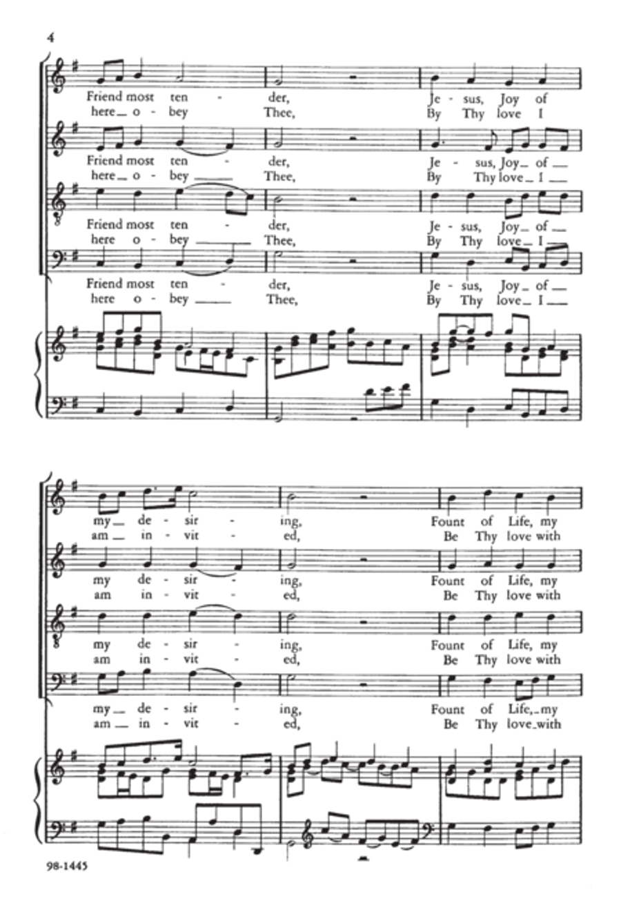 Jesus, Sun of Life, My Splendor (Handel/Bunjes) - SATB