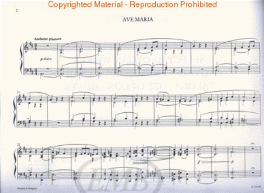 Selected Organ Works – Volume 1 Organ scores gallery preview page 2