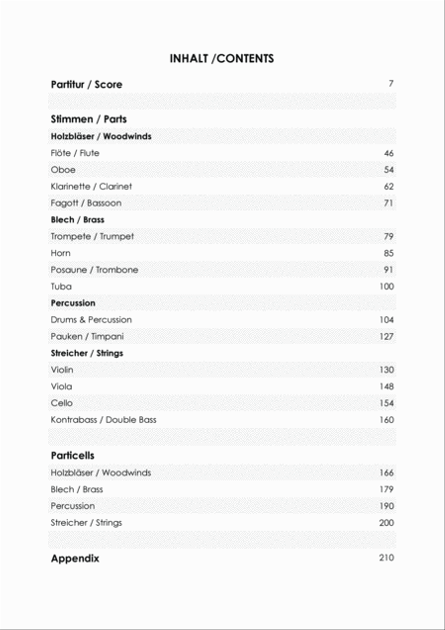 RAGING FURIES - Goettinnen der Rache Full Orchestra scores gallery preview page 4