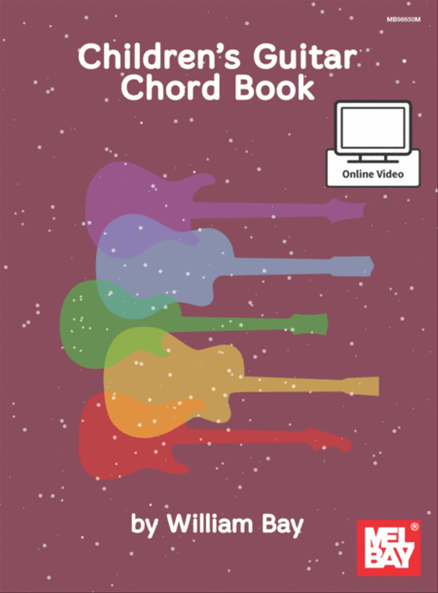 Book cover for Children's Guitar Chord Book