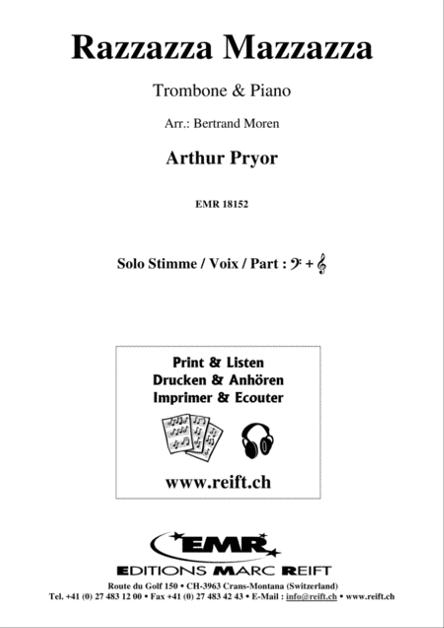 Razzazza Mazzazza Piano Accompaniment scores gallery preview page 2
