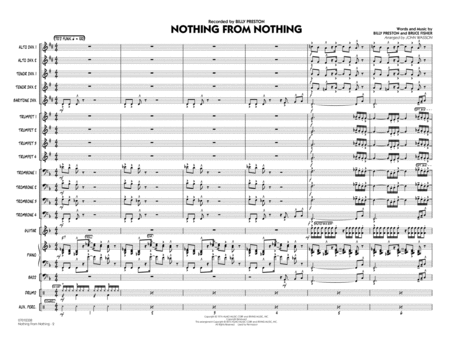 Nothing from Nothing - Conductor Score (Full Score)