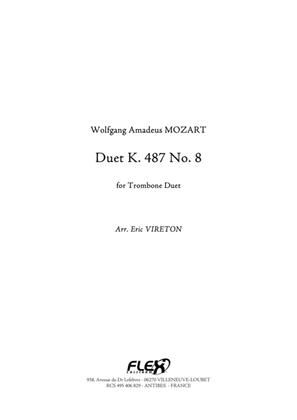Book cover for Duet K.487 No. 8