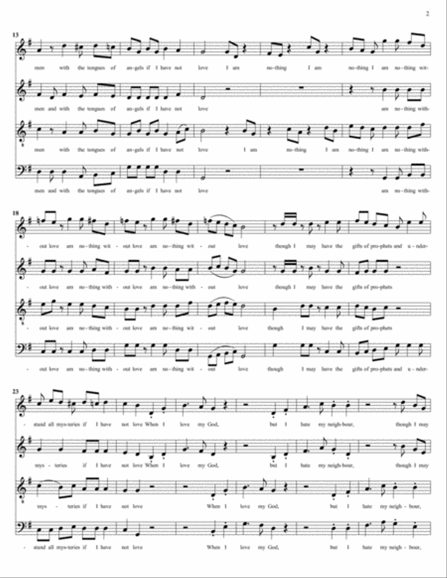 Nothing but love Nothing but love Small Ensemble scores gallery preview page 2