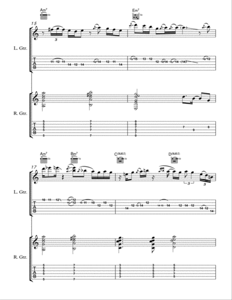 Promised Land Electric Guitar scores gallery preview page 5