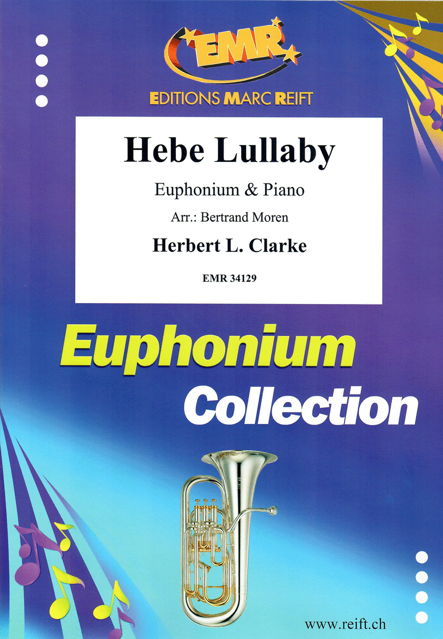 Hebe Lullaby Euphonium scores gallery preview page 1