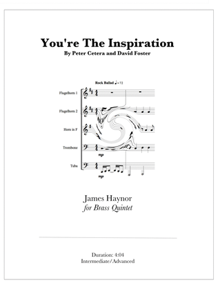 Book cover for You're The Inspiration