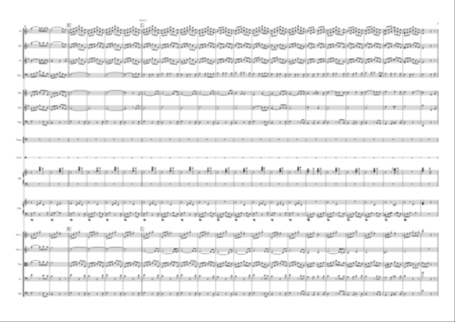 Hallelujah Hallelujah Full Orchestra scores gallery preview page 5
