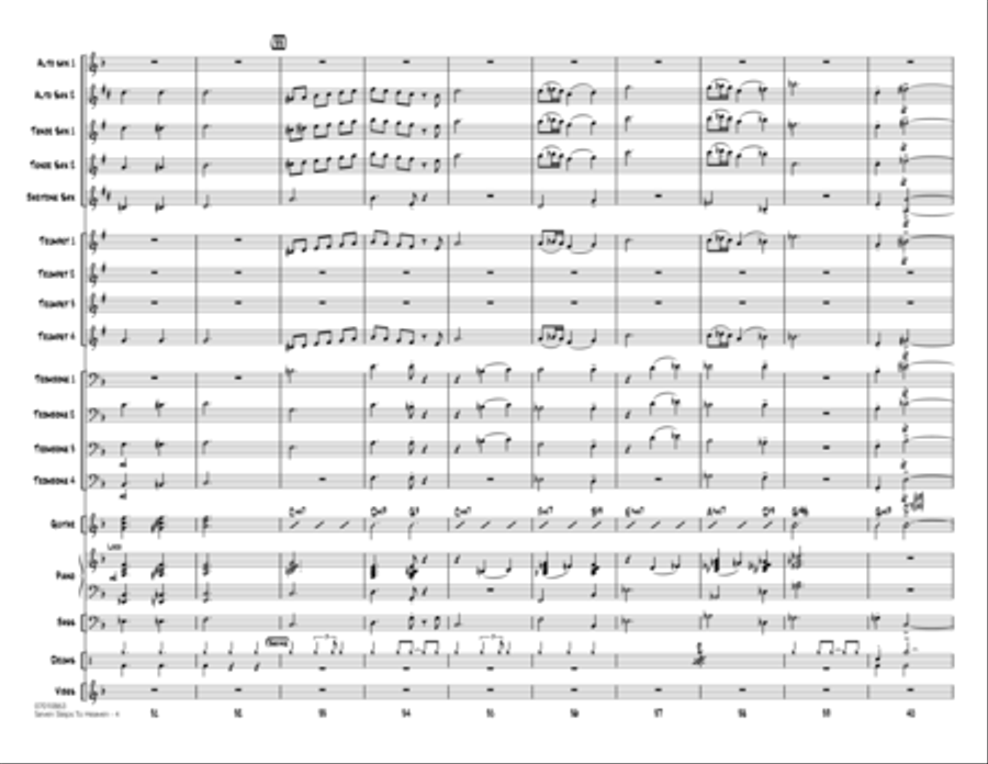 Seven Steps To Heaven - Conductor Score (Full Score) Conductor Score scores gallery preview page 4