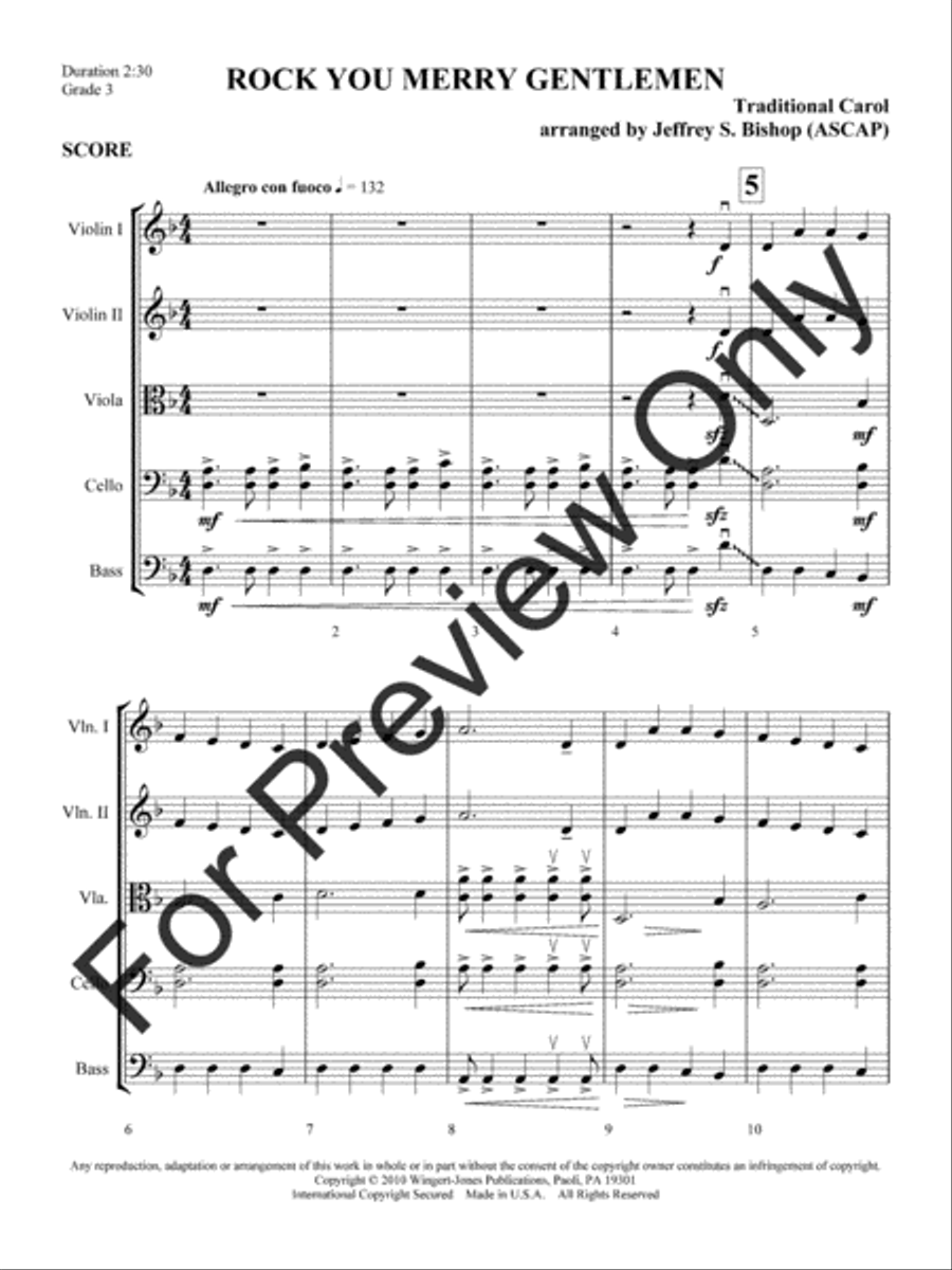 Sailing Kites Sailing Kites String Orchestra scores gallery preview page 4