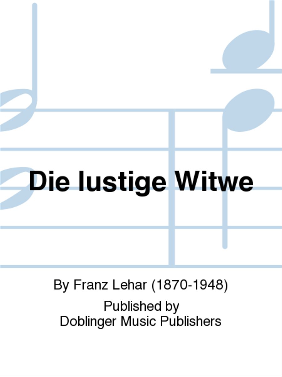 Die lustige Witwe