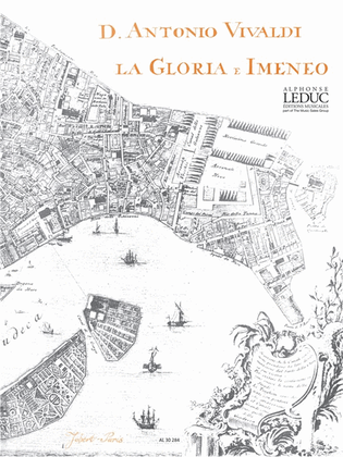 Book cover for La Gloria E Imeneo (voices & Other Instruments)