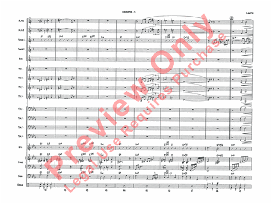Lisette Lisette Jazz Ensemble scores gallery preview page 7