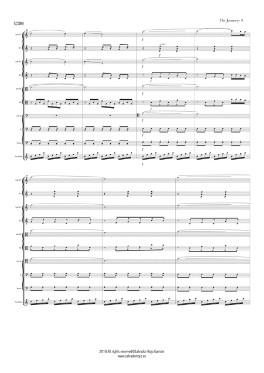 The Journey String Orchestra scores gallery preview page 6