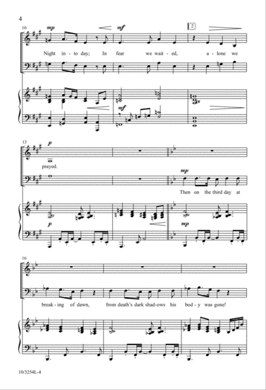 Living Lamb of God! Living Lamb of God! 3-Part scores gallery preview page 4