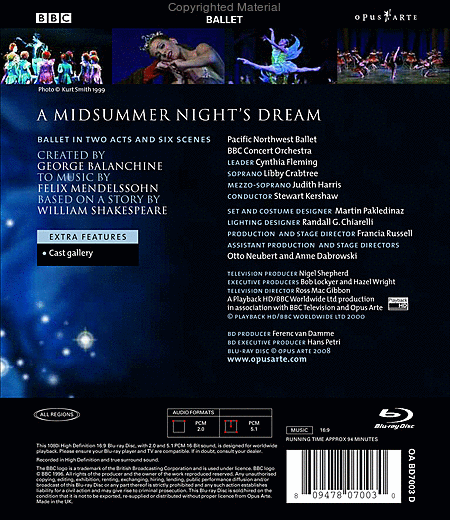 A Midsummer Night's (Blu-Ray)