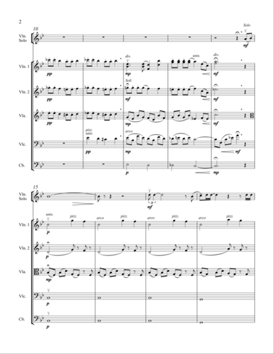 Bohemian Rhapsody String Orchestra scores gallery preview page 4