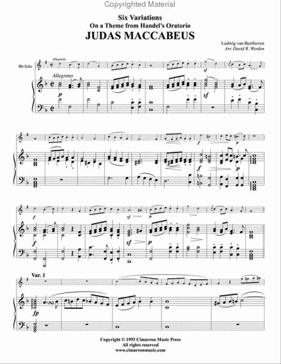 Six Variations on 