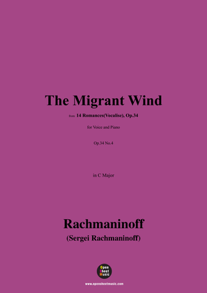 Rachmaninoff-The Migrant Wind,Op.34 No.4,in C Major
