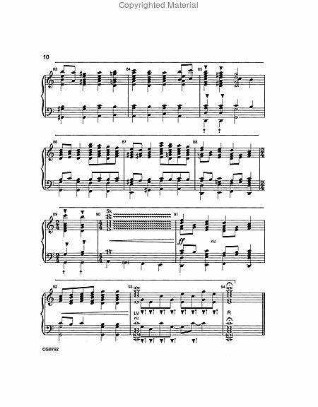 Angels from the Realms of Glory - Handbell Score image number null