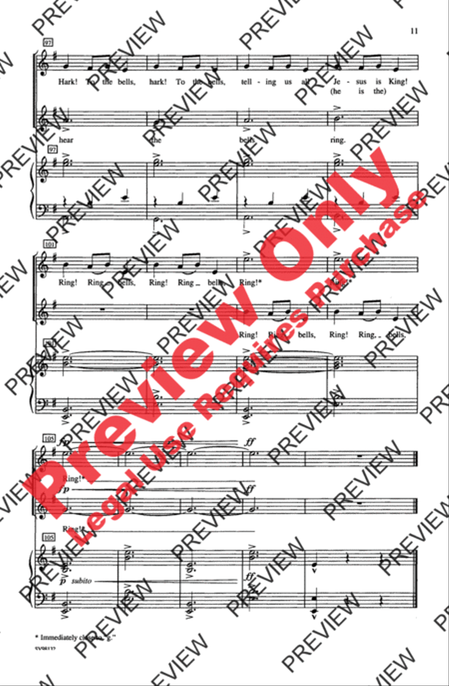 Canon of the Bells Canon of the Bells 2-Part scores gallery preview page 11
