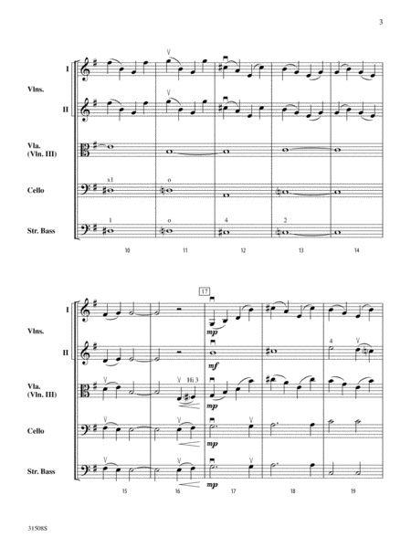 Stairway to Heaven, Theme from: Score