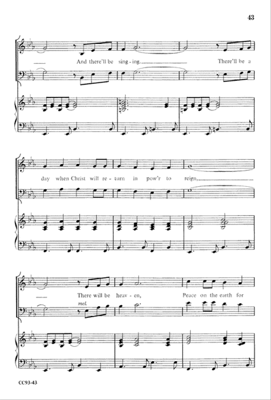 Jesus Is Born Jesus Is Born 4-Part scores gallery preview page 45