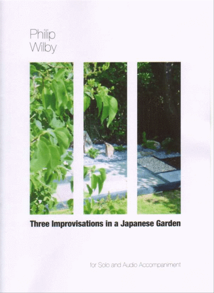 Three Improvisations in a Japanese Garden Trumpet Solo scores gallery preview page 1