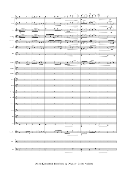 Molto Andante from Trombone Concerto