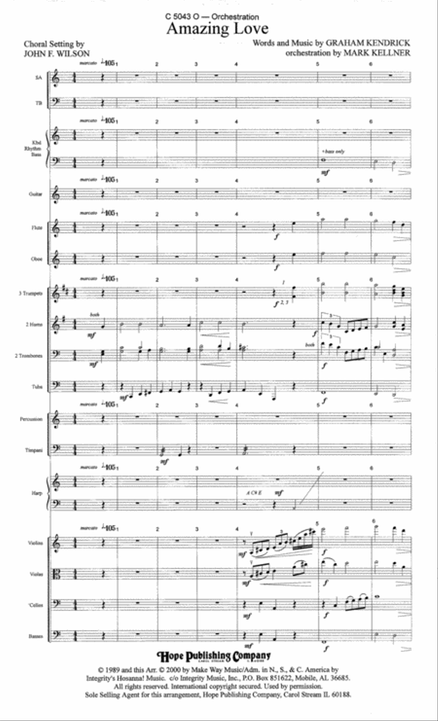 Amazing Love Choir scores gallery preview page 2