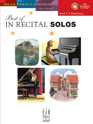 Book cover for Best of In Recital Solos, Book 2