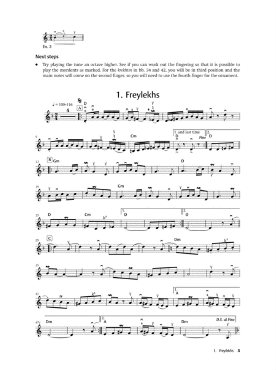 Klezmer fiddle: a how-to guide Violin Solo scores gallery preview page 2