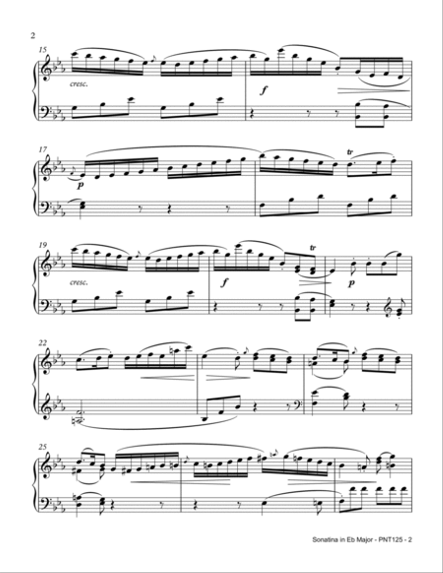 Sonatina Opus 37, Number 1 Piano Method scores gallery preview page 2