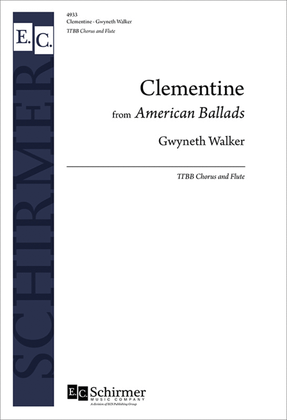 Book cover for American Ballads: 4. Clementine