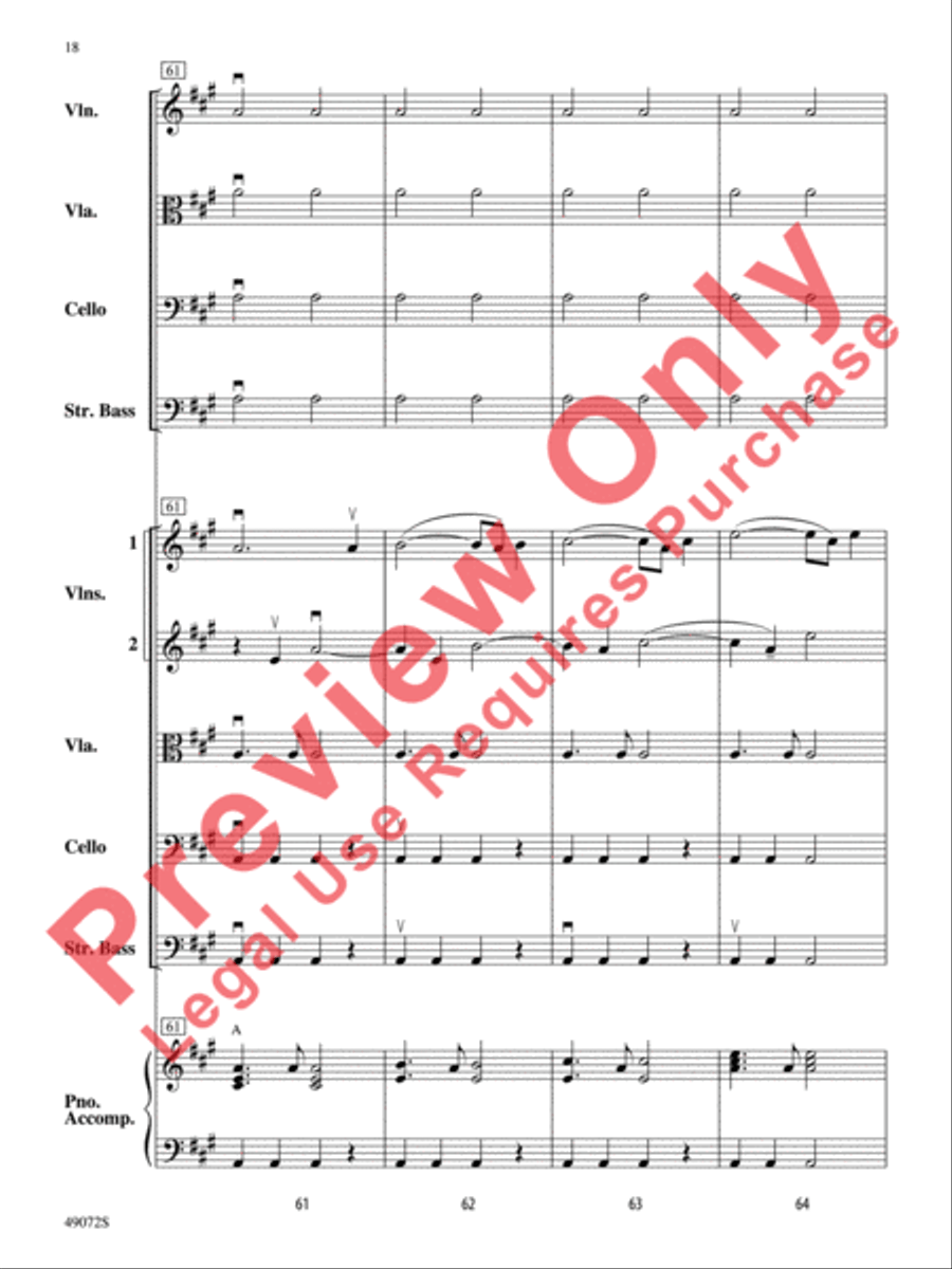 Arizona Sun String Orchestra scores gallery preview page 19