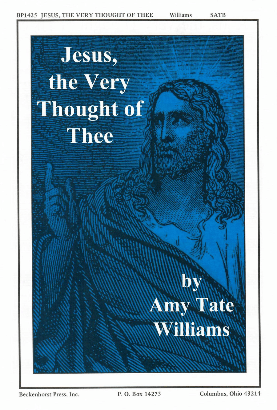 Jesus, the Very Thought of Thee - Williams 4-Part scores gallery preview page 1