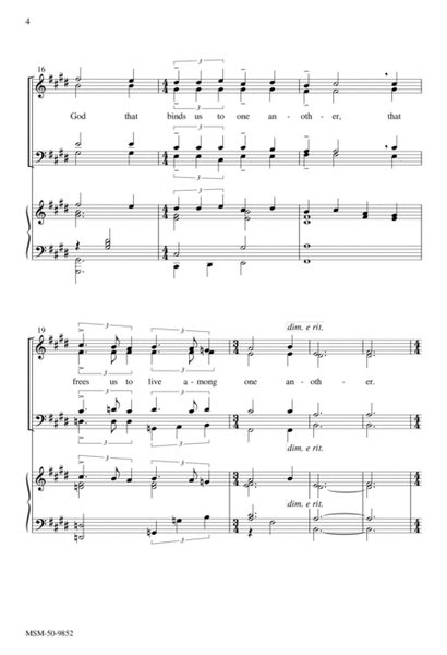 Set Me as a Seal (Choral Score)