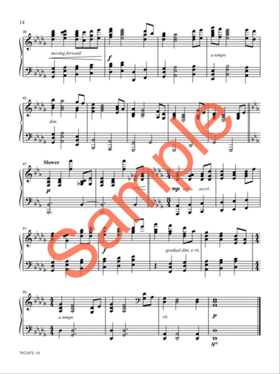 Alleluias for the Piano Alleluias for the Piano Piano Solo scores gallery preview page 12