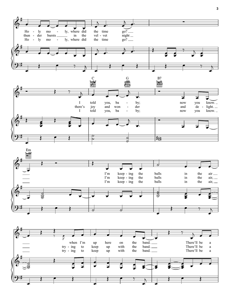 Two Pairs Of Hands Two Pairs Of Hands Piano, Vocal, Guitar scores gallery preview page 3